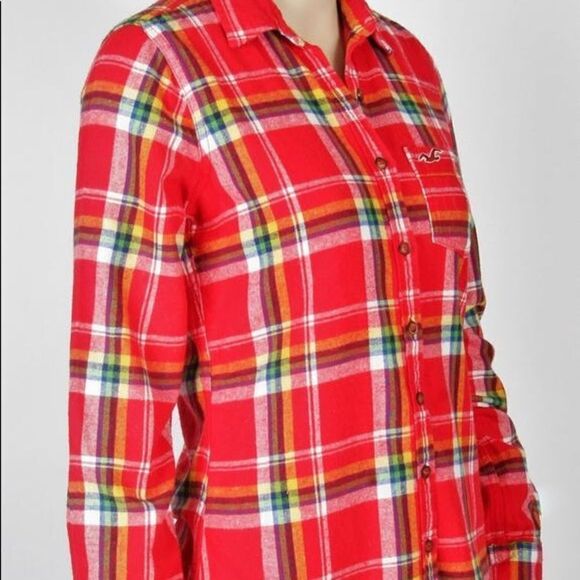 HOLLISTER Plaid - Picture 2 of 5